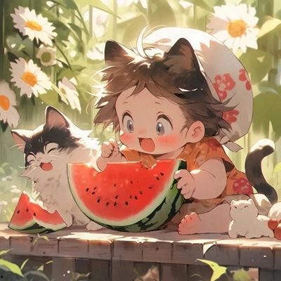 头像动漫女生 吃瓜,探寻瓜界萌动时刻